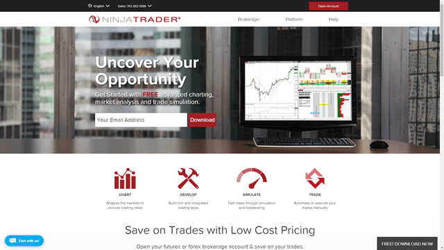 NinjaTrader 8 Trading Platform