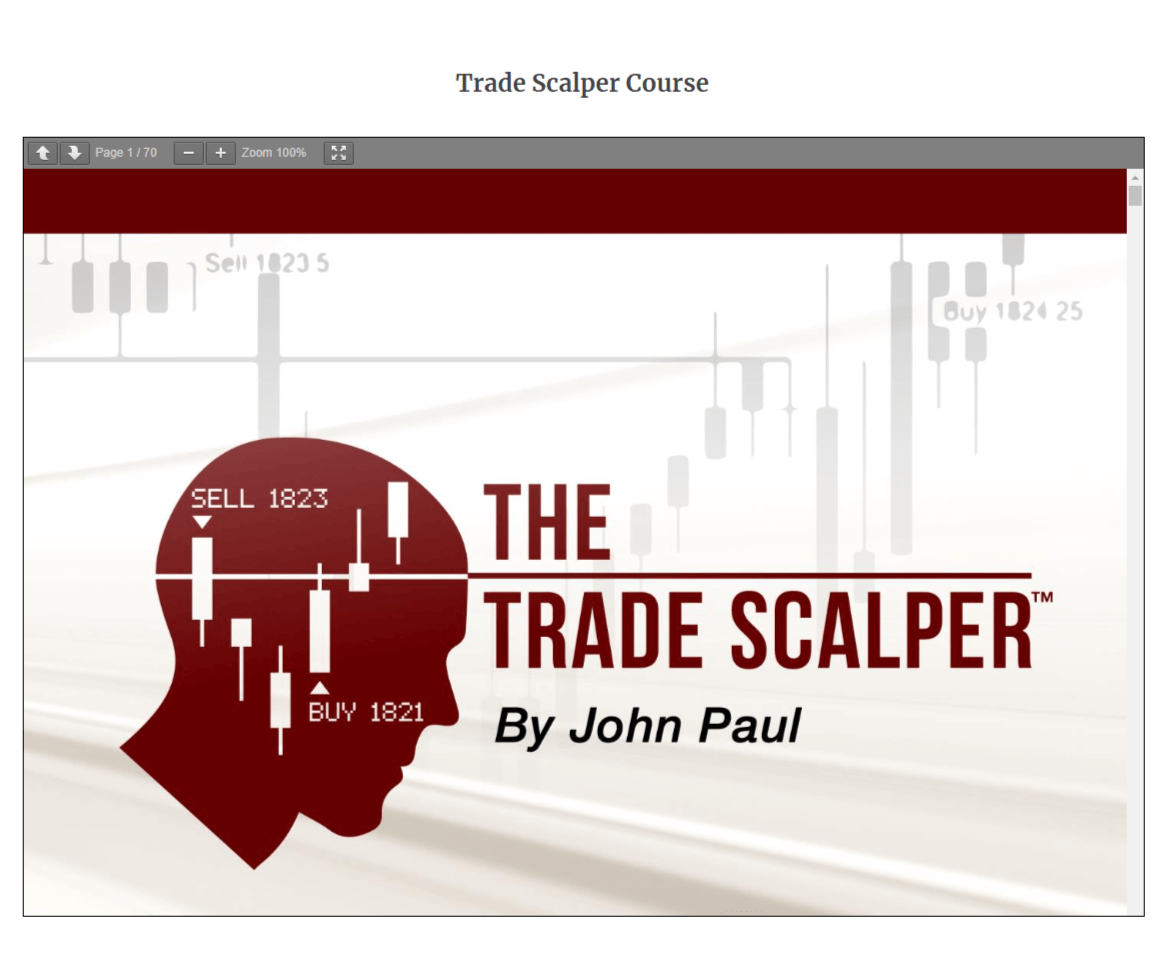 Member Access: Trade Scalper 4