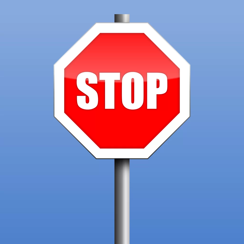 Stop sign