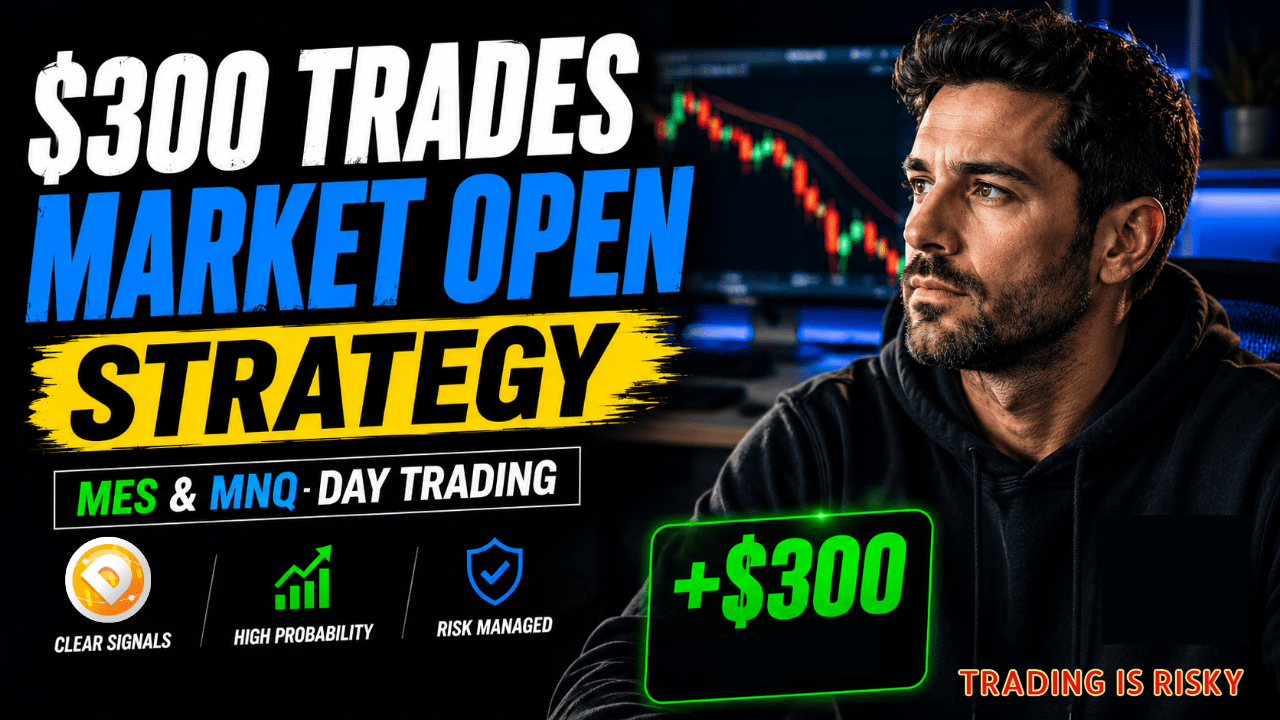 $300 Market open trades