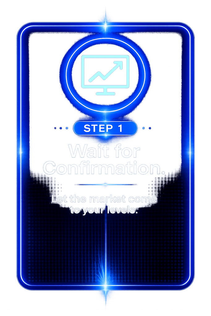 Step 1 wait for confirmation in day trading using DayTradeToWin price action strategy