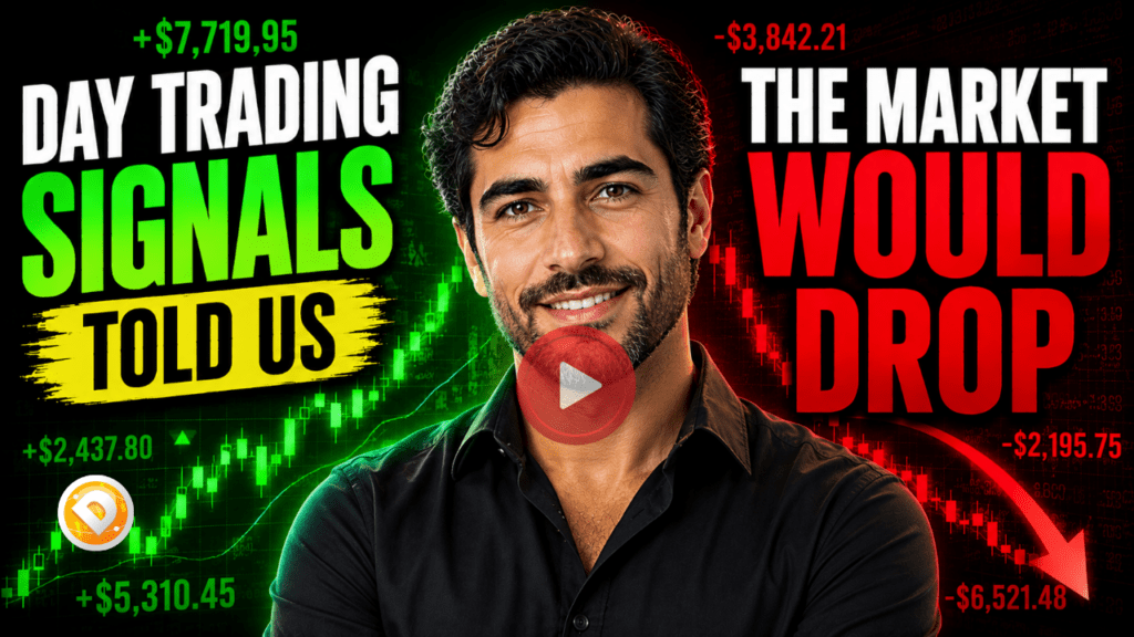 Day Trading TEST Passes profits Predicting Exact Market Drop