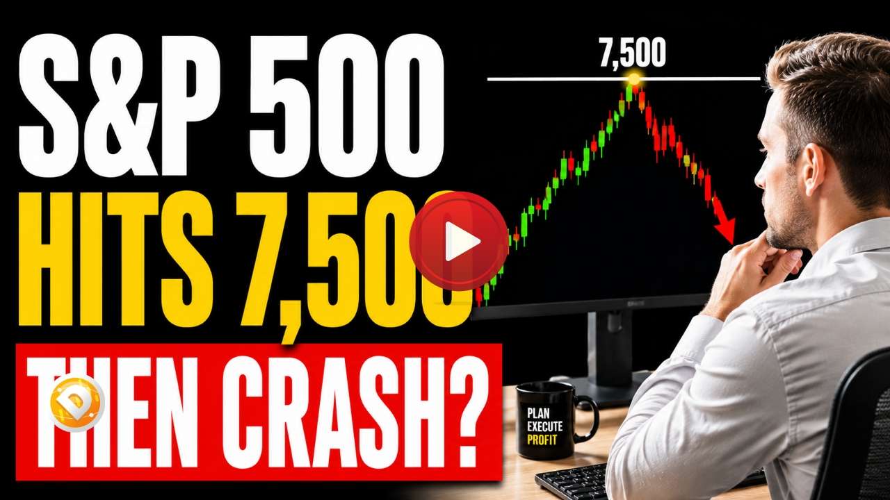 S&P Market Rally then Crash