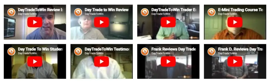DayTradeToWin reviews and student testimonials from traders using DayTradeToWin software and trading education