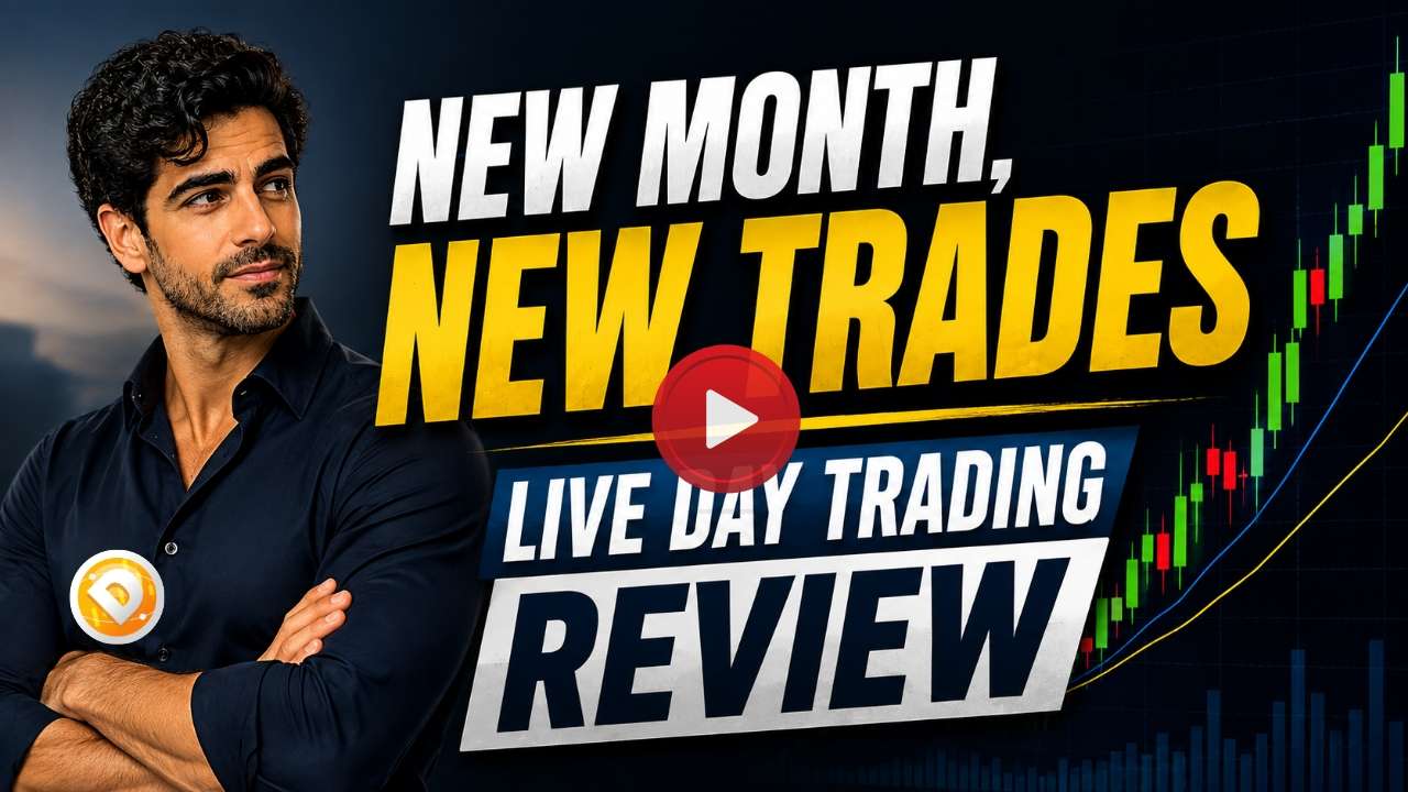 New Month New Trades live day trading review using the DayTradeToWin Sonic System and Trade Scalper price action strategies.